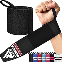パワーベルト　リストストラップセット Amazon.co.jp: RDXウェイトリフティング用リストラップ(ペア